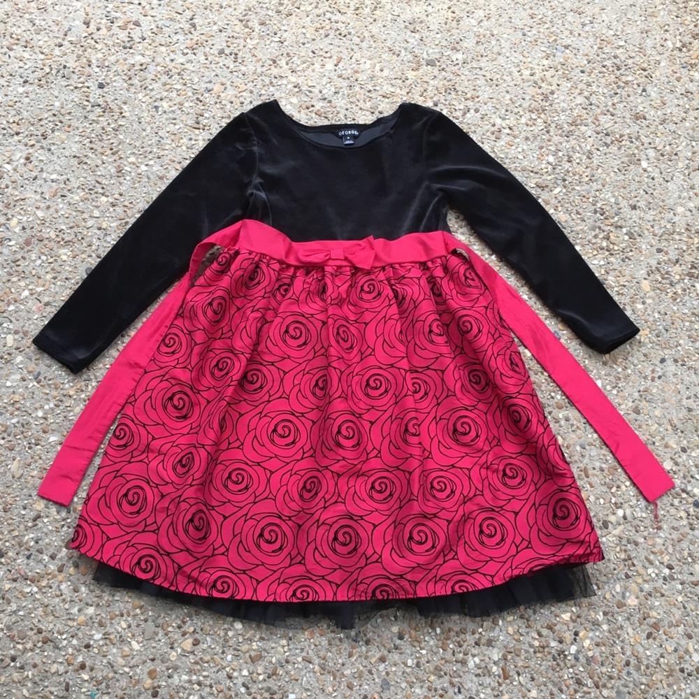 George Christmas Holiday Formal Dress Girl Size 12